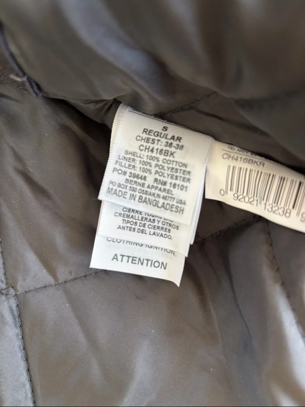 NWT Berne insulated jacket